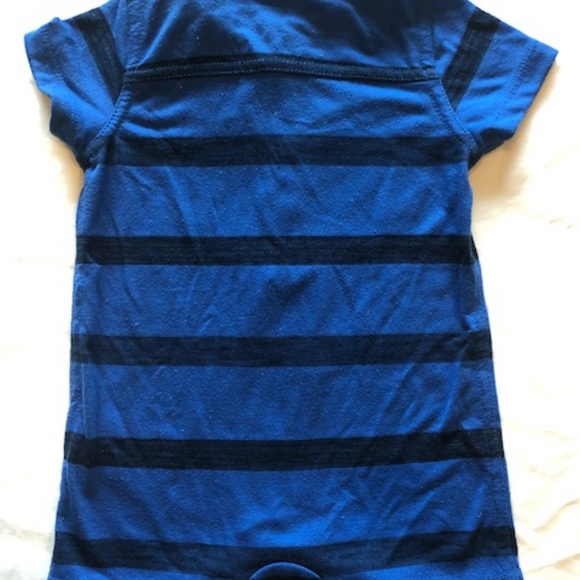 Blue Gap One Piece Body Polo Suit Size 3-6month - Picture 2 of 3